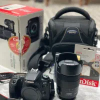 دوربین کنون 77D فوق سالم و نو