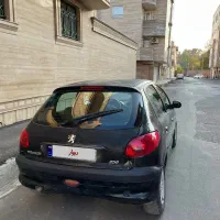 ۲۰۶ مدل ۸۲ مشکی دور رنگ فنی سالم|خودرو سواری و وانت|مراغه, |دیوار