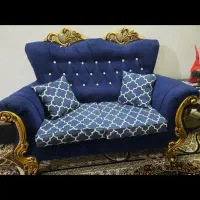 مبل ۷ نفره و ویترین|مبلمان خانگی و میز عسلی|بهارستان, |دیوار