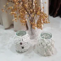 گلدون مکرومه