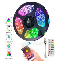 کنترلر LED RGB بلوتوثی نصب ریسه هوشمند و پنبه نسوز|ریسه و چراغ تزئینی|تهران, میدان ولیعصر|دیوار