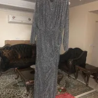 لباس مجلسی بلند چاک دار نو پوشیده نشده|لباس|تهران, شهرک تختی|دیوار