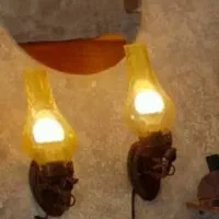 لوستر سه شاخه مدرن|لوستر و چراغ آویز|مشهد, شریف|دیوار