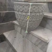 گلدان سفالی،فایبرگلاس،سرامیکی،پلاستیکی|گل و گیاه طبیعی|قدس, شهرقدس|دیوار