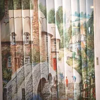 پرده اتاق خواب کرکره ایی