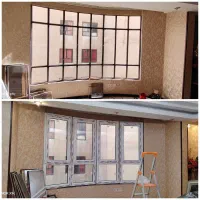 تولید درب و پنجره دوجداره UPVC نقد و اقساط|خدمات پیشه و مهارت|کرج, شاهین‌ویلا|دیوار