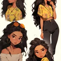 دوره جامع نقاشی دیجیتال موبایل طراحی کاراکتر ولباس