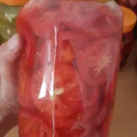 ترشیه گوجه فرنگیه اسلایس شده