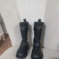 بوت بچگانه چرم با تودوزی پشمی