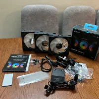 فن کیس Lian Li Uni Fan SL-Infinity - 3 in 1 Black|قطعات و لوازم جانبی رایانه|ساری, |دیوار