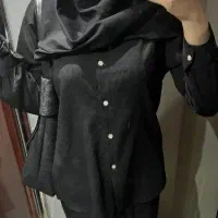 مانتو مشکی