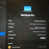 فروش ویژه لپ تاپ مک بوک پرو