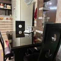 میز ناهار خوری چوبی چهارنفره|میز و صندلی غذاخوری|قوچان, |دیوار