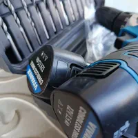 جعبه ابزار کامل با دلر شارژی 2باطری کامل آکبند|ابزارآلات|پیشوا, |دیوار