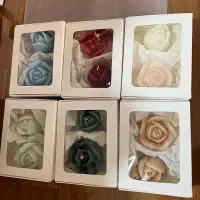 شمع گل رز ،لاله ،ارکیده|صنایع دستی و سایر لوازم تزئینی|تهران, دهم فروردین|دیوار