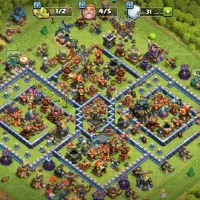 اکانت کلش آف کلنز منصفانه تاون 17