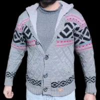 کاپشن بافت ضخیم|لباس|سنقر, |دیوار