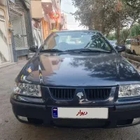 سمند LX سفارشی ایرانخودرو ۸۷ آبی متالیک تک برگ