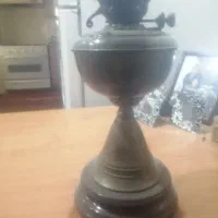 گردسوز برنجی قدیمی ، آلمانی دو فیتیله