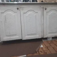 فوری کابینت فلزی محکم و دوطبقه از داخل