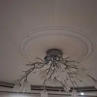 لوستر شیک ونو به همراه میز تلویزیون