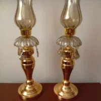 شمعدان رنگ ثابت طلایی