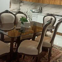 ست مبل و میز ناهار خوری استیل|مبلمان خانگی و میز عسلی|قشم, |دیوار