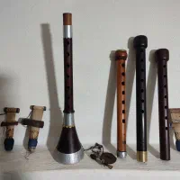 ساز های بادی نرمه نی زورنا و....|سازهای بادی|سنندج, |دیوار