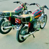 موتور هندا ۱۲۵ احسان ۲۰۰ مسابقه ایی درحد خشک|موتورسیکلت|زاهدان, |دیوار