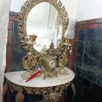 اینه وشمعدان طرح برنج