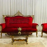 مبلمان و میز ناهار خوری سلطنتی|مبلمان خانگی و میز عسلی|دوگنبدان, |دیوار