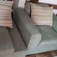 نیمست راحتی سهنفره پارچهای شیک|مبلمان خانگی و میز عسلی|شاهینشهر, فردوسی|دیوار