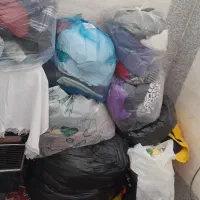 مقداری لباس کار کرده باکیفی و کفش