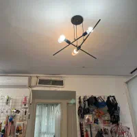 پروژکتور لامپی و لوستر سقفی