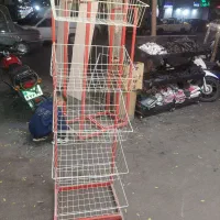 قفسه  ۵ طبقه مناسب مغازه در حد نو