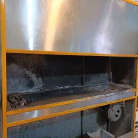 منقل زغالی کبابی با موتور سفارشی ساز