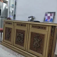 کنسول چوبی