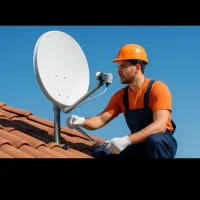 نصب انواع آنتن / تلویزیون و براکت (نصاب)