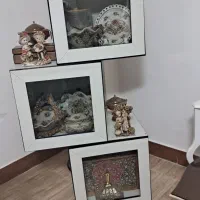 ویترین ظرف ،شیک و تمیز ،جنس چوب خوب