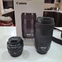 مجموعه کامل دوربین کنونCanon 850D آک و اوریجینال|دوربین عکاسی و فیلم‌برداری|تهران, شهرک غرب|دیوار