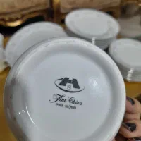 سرویس چینی ۶ نفره سالم تمیز و بشقاب ژاپن اصل|ظروف سرو و پذیرایی|تهران, تاکسیرانی|دیوار