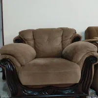 مبل 7 نفره  راحتی|مبلمان خانگی و میز عسلی|اصفهان, ملک‌شهر|دیوار