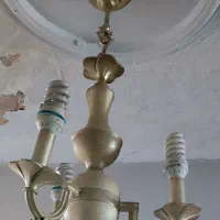 لوستر برنجی یک جفت