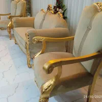 مبلمان ورق طلا|مبلمان خانگی و میز عسلی|تربتحیدریه, طالقانی|دیوار