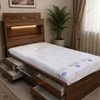 تخت خواب یکنفره  آروین