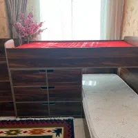 تخت دو طبقه + کمد /جادار و مناسب کودک و نوجوان|تخت و سرویس خواب|تهران, سازمان برنامه شمالی|دیوار