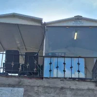 کانکس آماده دفتر کار با  تراس مسقف اختصاصی