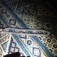 گردنبند ۶۰سانتی فول نگین سنگین رنگ ثابت نقره ای|بدلیجات|شوشتر, |دیوار