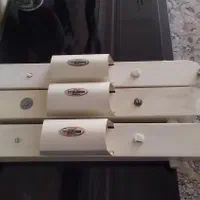 سه عدد پایه مهتابی دیواری  با ترانس سالم