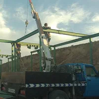 جرثقیل نیسان یدک کش چرخ گیر